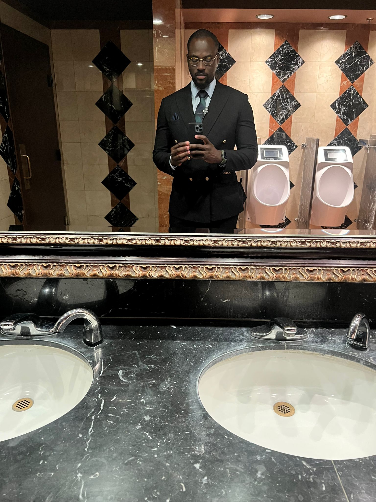 Classic Black Two-Piece Suit