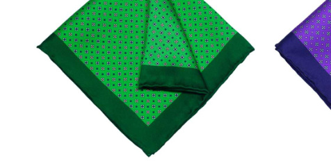 Emerald Green Pocket Square