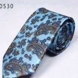 Light Blue Paisley Tie