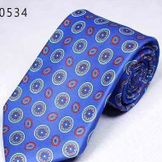 Navy Purple Medallion Tie