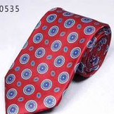 Red Circle Pattern Tie