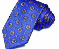 Purple Ornate Paisley Tie