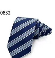 Navy Stripe Tie