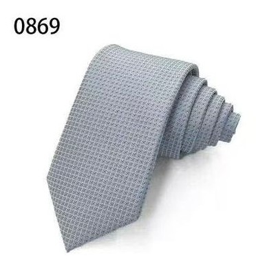 Silver Textured Tie