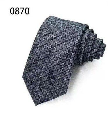 Charcoal Geometric Tie